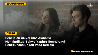 Penelitian Universitas Alabama Mengindikasi Bahwa Vaping Mengurangi Penggunaan Rokok Pada Remaja