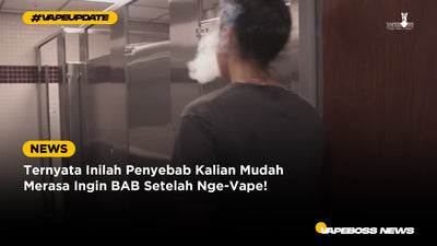 Inilah Penyebab Kalian Mudah Merasa Ingin BAB Setelah Nge-Vape!
