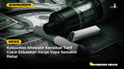 Konsumen Khawatir Kenaikan Tarif Cukai Sebabkan Harga Vape Semakin Mahal