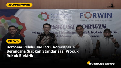 Bersama Pelaku Industri, Kemenperin Berencana Siapkan Standarisasi Produk Rokok Elektrik