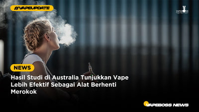 Hasil Studi di Australia Tunjukkan Vape Lebih Efektif Sebagai Alat Berhenti Merokok