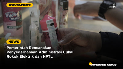 Pemerintah Rencanakan Penyederhanaan Administrasi Cukai Rokok Elektrik dan HPTL