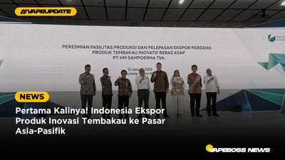 Pertama Kalinya! Indonesia Ekspor Produk Inovasi Tembakau ke Pasar Asia-Pasifik