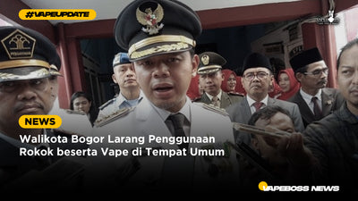 Walikota Bogor Larang Penggunaan Rokok beserta Vape di Tempat Umum