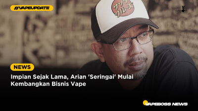 Impian Sejak Lama, Arian 'Seringai' Mulai Kembangkan Bisnis Vape