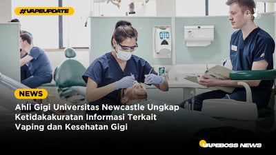 Ahli Gigi Universitas Newcastle Ungkap Ketidakakuratan Informasi Terkait Vaping dan Kesehatan Gigi