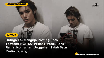Diduga Tak Sengaja Posting Foto Taeyong NCT 127 Pegang Vape, Fans Ramai Komentari Unggahan Salah Satu Media Jepang
