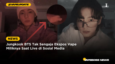 Jungkook BTS Tak Sengaja Ekspos Vape Miliknya Saat Live di Sosial Media