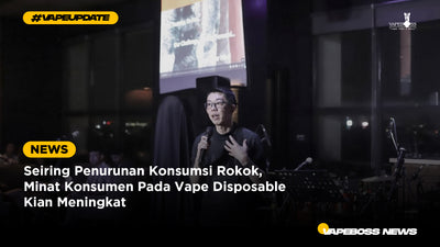 Seiring Penurunan Konsumsi Rokok, Minat Konsumen Pada Vape Disposable Kian Meningkat