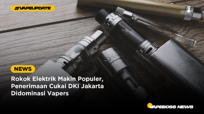Rokok Elektrik Makin Populer, Penerimaan Cukai DKI Jakarta Didominasi Vapers