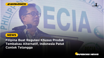 Filipina Buat Regulasi Khusus Produk Tembakau Alternatif, Indonesia Patut Contek Tetangga