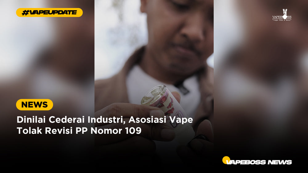 Dinilai Cederai Industri, Asosiasi Vape Tolak Revisi PP Nomor 109