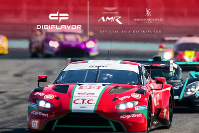 Resmi!! Digiflavor Bermitra Dengan Aston Martin Racing untuk Ajang Asian Le Mans Series 2022