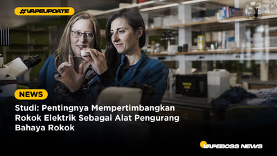 Studi: Pentingnya Mempertimbangkan Rokok Elektrik Sebagai Alat Pengurang Bahaya Rokok