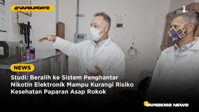 Studi: Beralih ke Sistem Penghantar Nikotin Elektronik Mampu Kurangi Risiko Kesehatan Paparan Asap Rokok