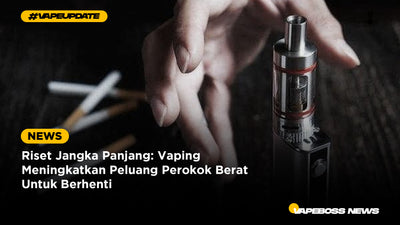 Riset Jangka Panjang: Vaping Meningkatkan Peluang Perokok Berat Untuk Berhenti