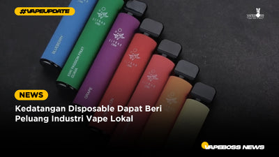 Kedatangan Disposable Dapat Beri Peluang Industri Vape Lokal