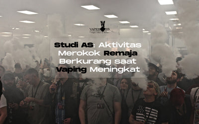 Studi AS: Aktivitas Merokok Remaja Berkurang saat Vaping Meningkat