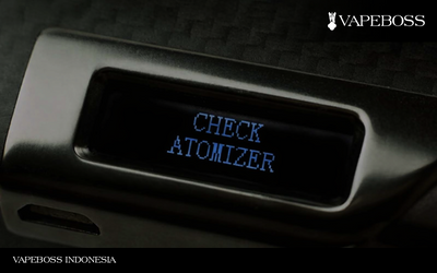 Kenapa Vape Muncul Check Atomizer? Ini Penyebab & Solusinya