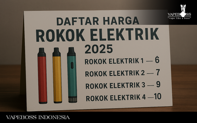 Daftar Harga Vape Terbaru 2025 Lengkap: Pod, Mod, dan AIO