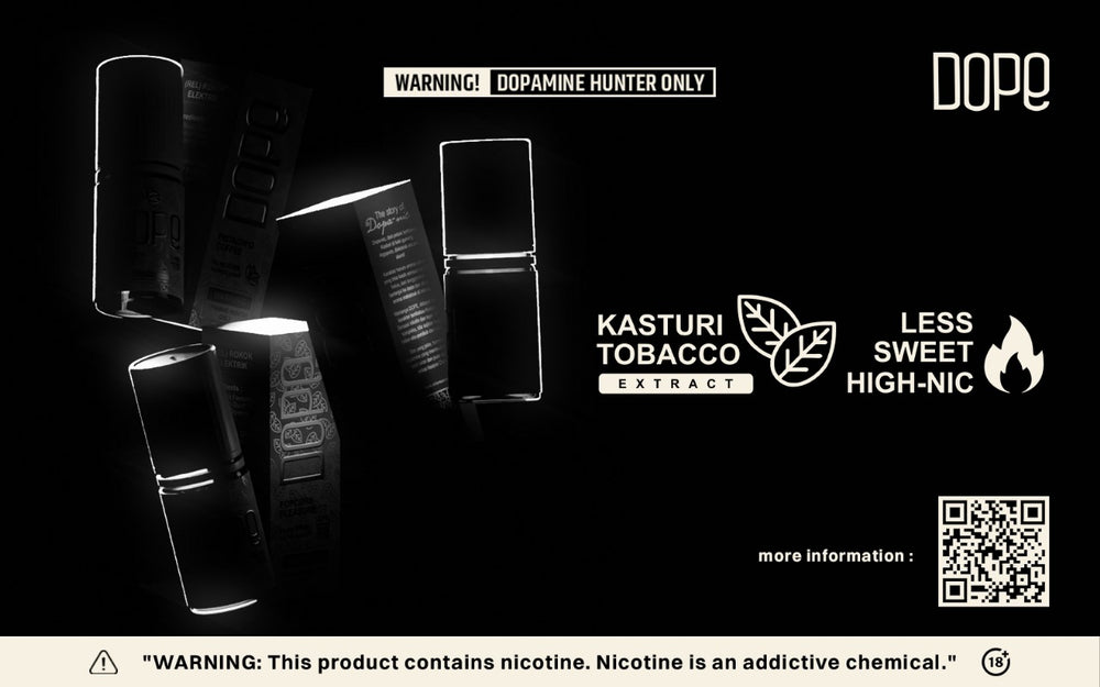 Dope High Nic: Liquid untuk Pod yang Less Sweet & Cocok bagi Perokok!