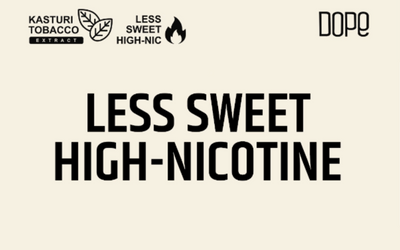 Liquid Dope Less Sweet Rilis Akhir Februari? Eks Perokok Wajib Coba!
