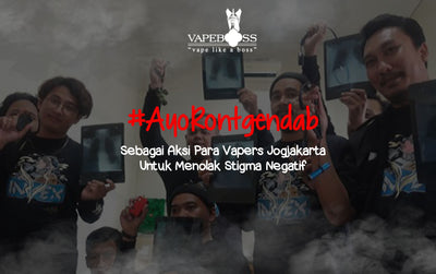 LAWAN STIGMA NEGATIF, RATUSAN VAPERS RONTGEN PARU-PARU