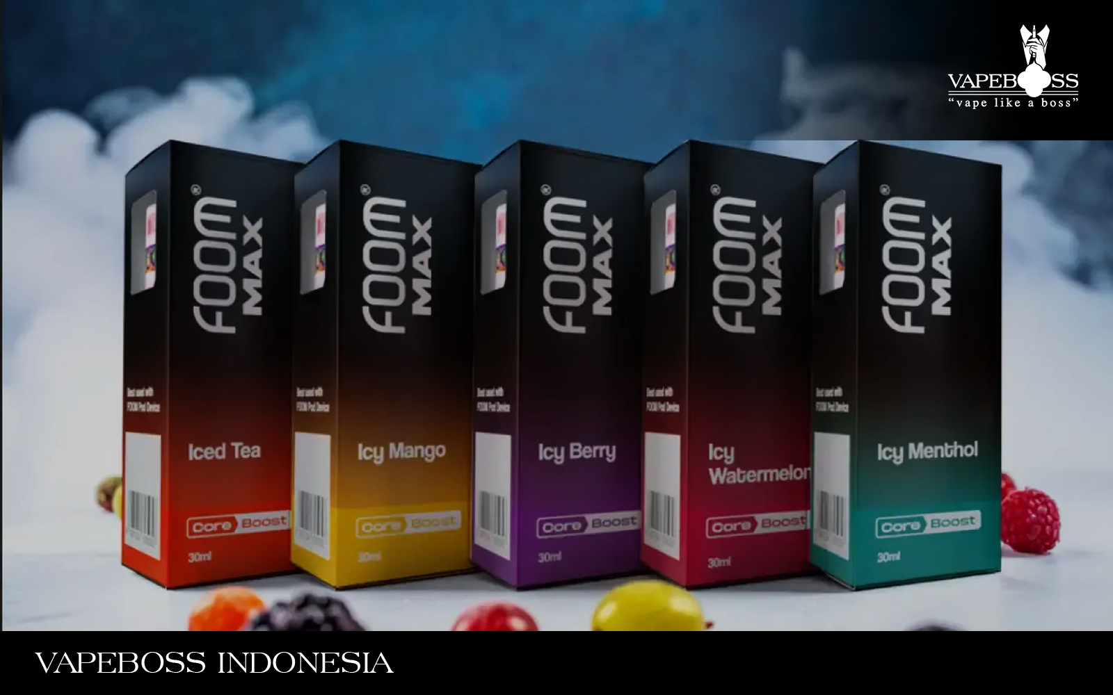 Foom Max Series: More Satisfying Throat Hit, Maximum Flavor! – Vapeboss