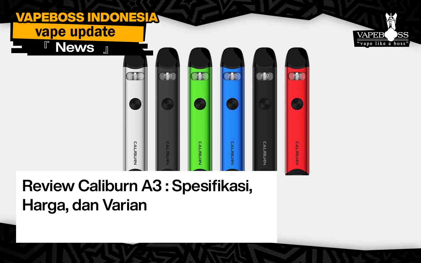 Caliburn A3 Review: Specifications, Price, and Variants  Vapeboss