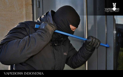 Pencuri Bobol Toko Vapeboss Karawaci, Kerugian Mencapai 20 Juta Rupiah