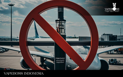 Ketauan Ngevape di Bandara, Peraturan Vape Diperketat Saat Naik Pesawat?