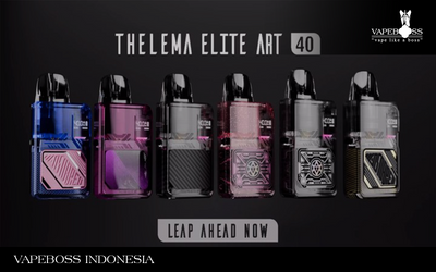 Review Thelema Elite Art 40 by Lost Vape Terbaru