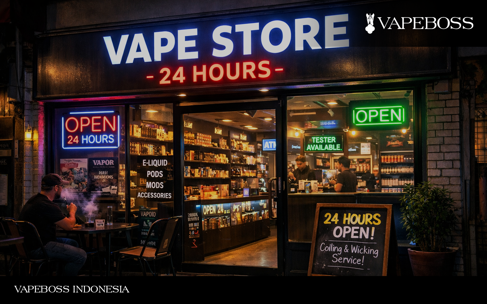 Rekomendasi Vape Store 24 Jam Terdekat di Surabaya  Vapeboss