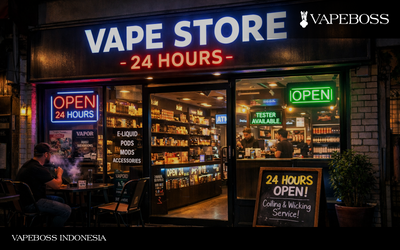 Rekomendasi Vape Store 24 Jam Terdekat di Surabaya