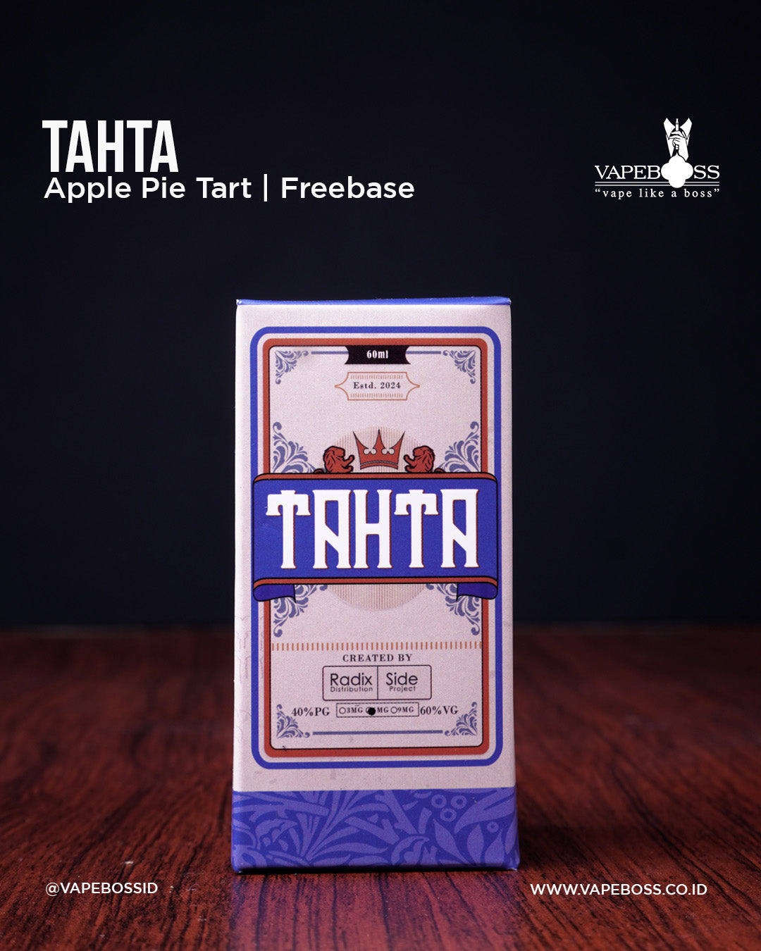 Tahta Apple Pie Tart 60ml by Side Project