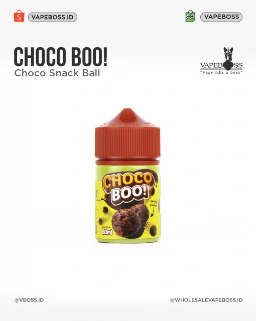 Choco Boo Snack Coklat 60ml by Elf x FVS