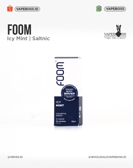 Foom Icy Mint Salt Nic 30ml 30mg by Foom Lab