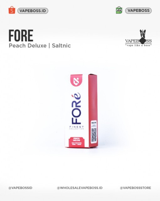 Fore Deluxe Peach 30ml 25mg by DJI x Fore