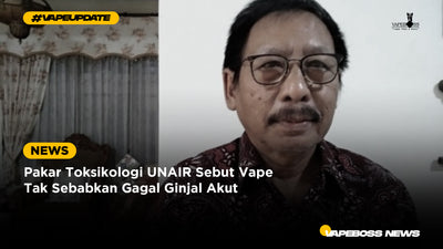 Pakar Toksikologi UNAIR Sebut Vape Tak Sebabkan Gagal Ginjal Akut