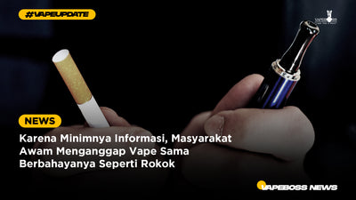 Karena Minimnya Informasi, Masyarakat Awam Menganggap Vape Sama Berbahayanya Seperti Rokok