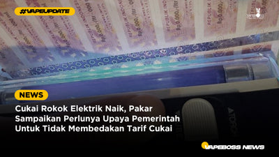 Cukai Rokok Elektrik Naik, Pakar Sampaikan Perlunya Upaya Pemerintah Untuk Tidak Membedakan Tarif Cukai