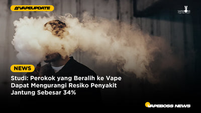 Studi: Perokok yang Beralih ke Vape Dapat Mengurangi Resiko Penyakit Jantung Sebesar 34%