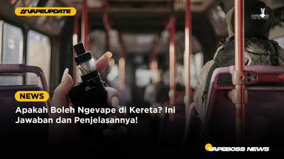Apakah Boleh Ngevape di Kereta? Ini Jawaban dan Penjelasannya!