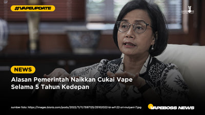 Alasan Pemerintah Naikkan Cukai Vape Selama 5 Tahun Kedepan