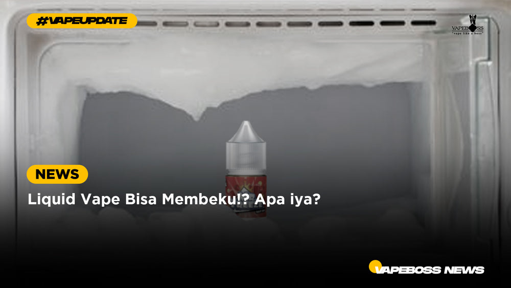 Liquid Vape Bisa Membeku!? Apa iya?