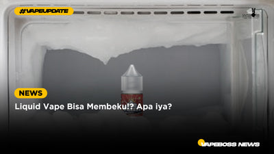 Liquid Vape Bisa Membeku!? Apa iya?