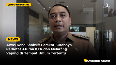 Awas Kena Sanksi!! Pemkot Surabaya Perketat Aturan KTR dan Melarang Vaping di Tempat Umum Tertentu