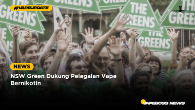 NSW Green Dukung Pelegalan Vape Bernikotin