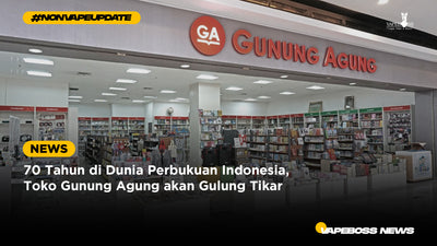 70 Tahun di Dunia Perbukuan Indonesia, Toko Gunung Agung akan Gulung Tikar
