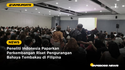 Peneliti Indonesia Paparkan Perkembangan Riset Pengurangan Bahaya Tembakau di Filipina